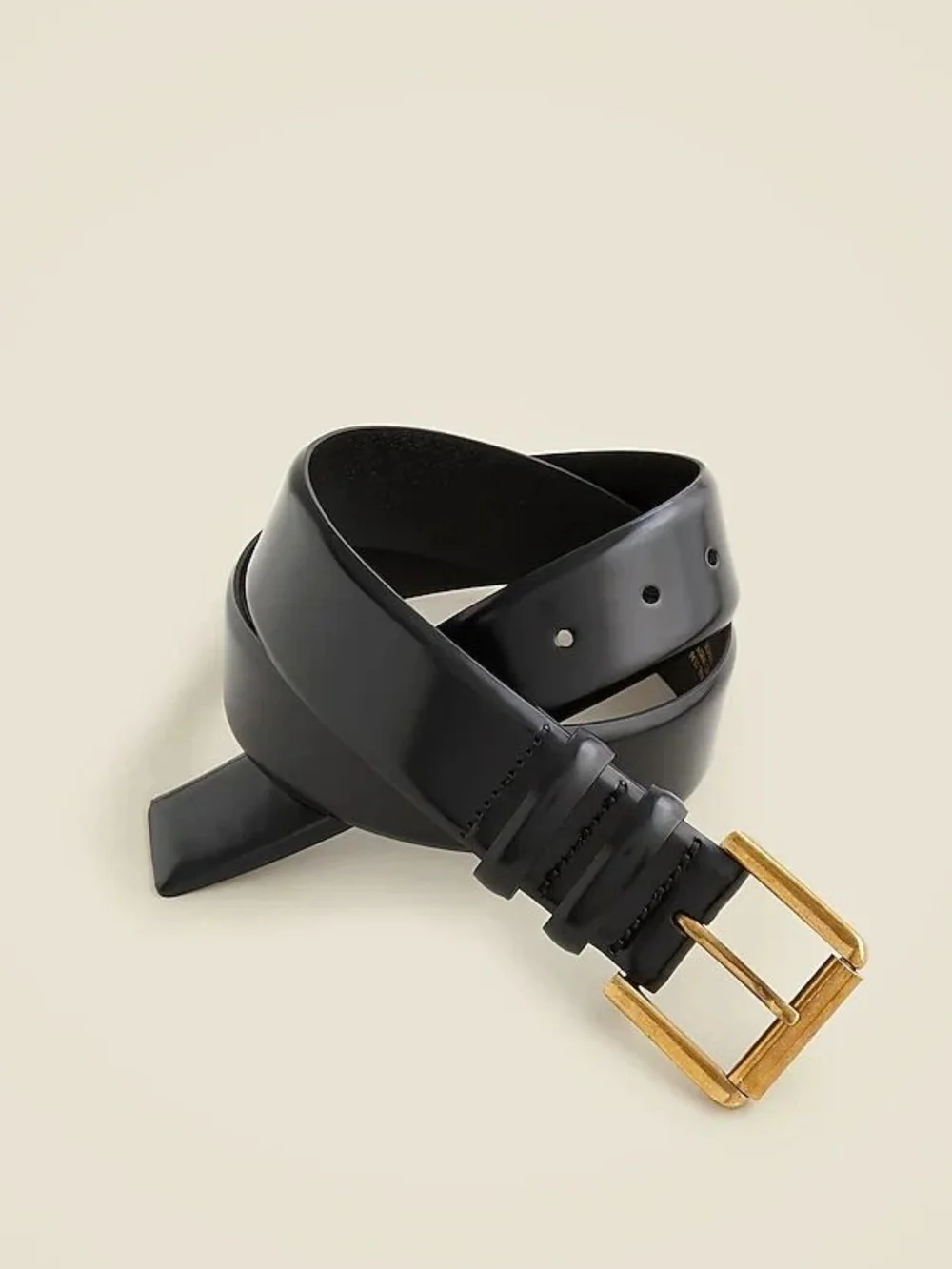 New! J. Crew Wide Belt in Spazzolato Leather XL - Picture 1 of 12
